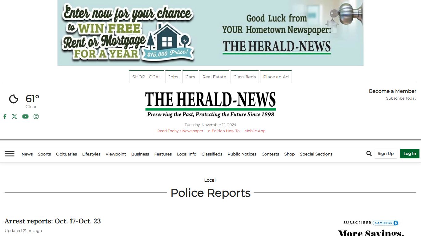 Police Reports | rheaheraldnews.com